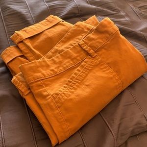 Perfect condition old navy orange jeans